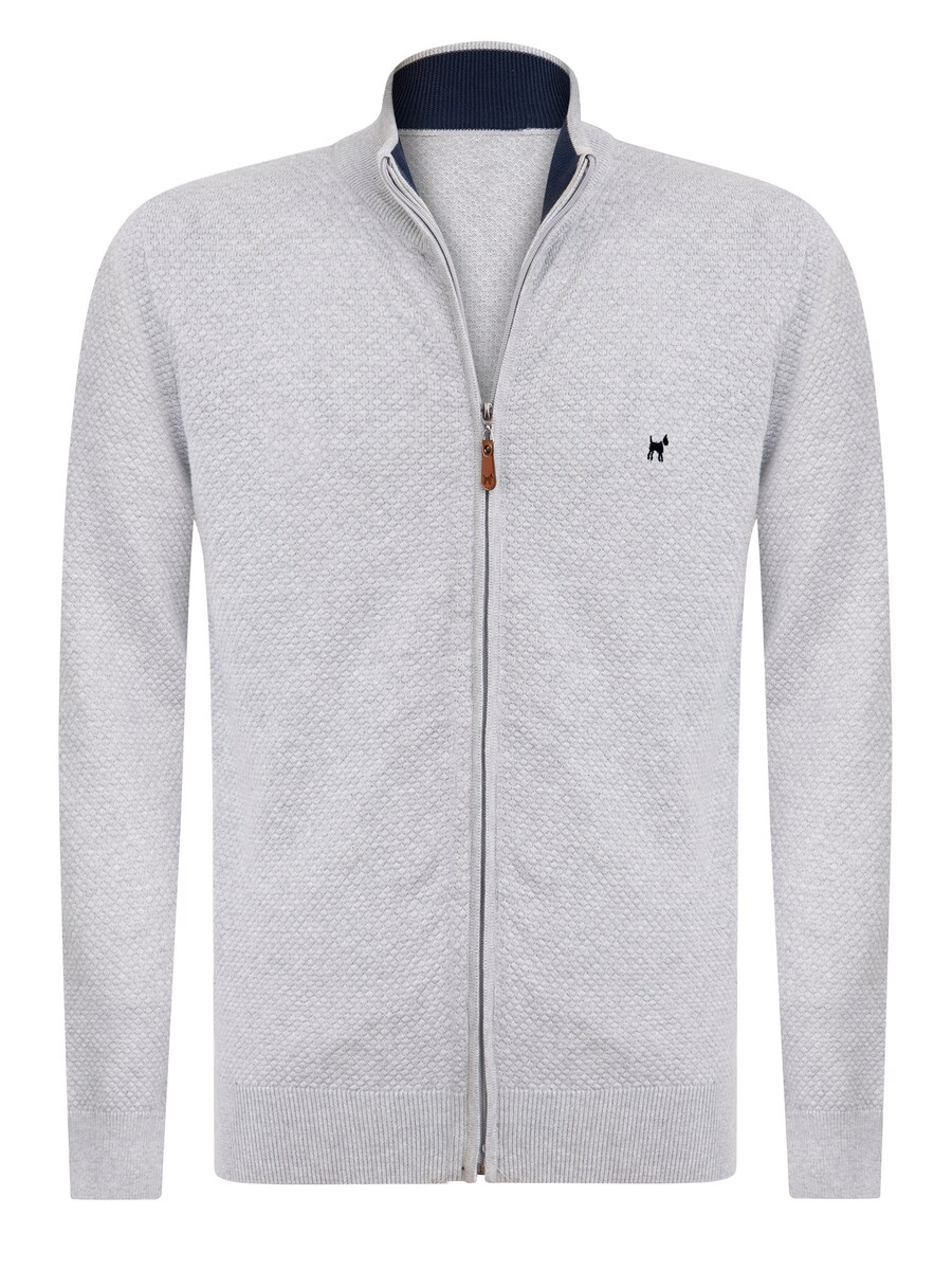 

Вязаный кардиган Williot, цвет Grey/Light grey
