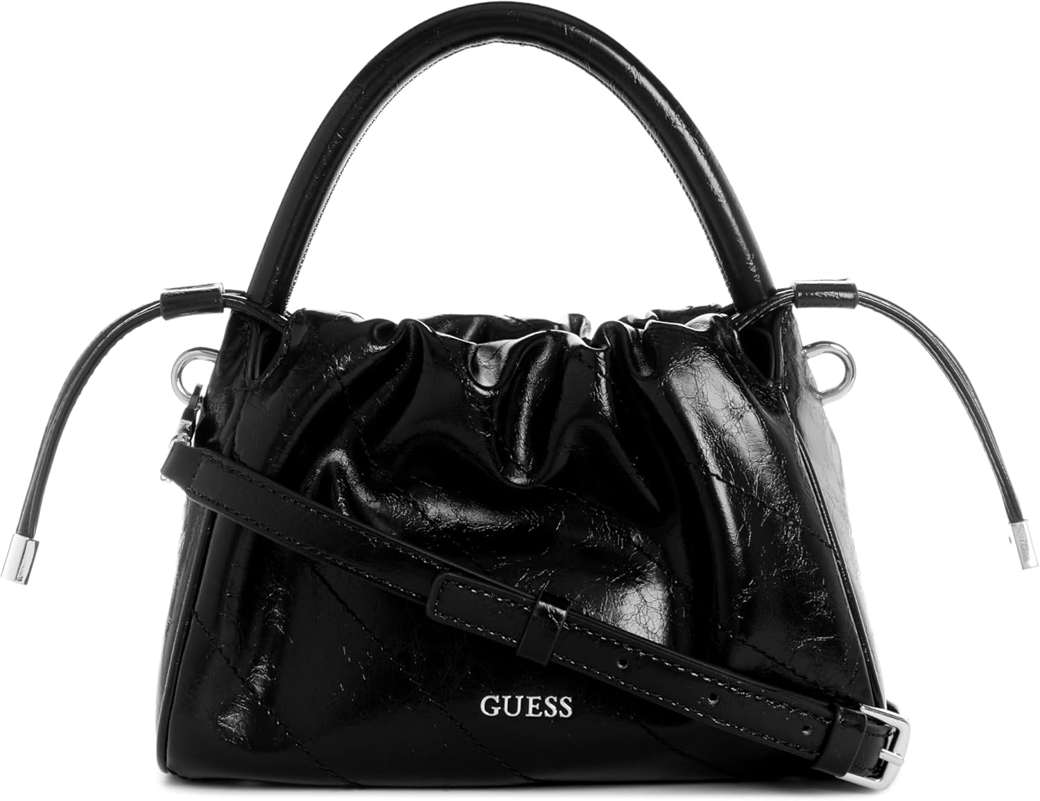 

GUESS женская сумка Amys Drawstring Crossbody, Black
