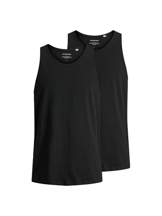

Комплект из 2 топов стандартной посадки Jack&Jones, черный