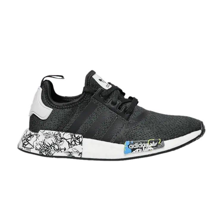 

Кроссовки adidas NMD_R1 J 'Black Graffiti', черный