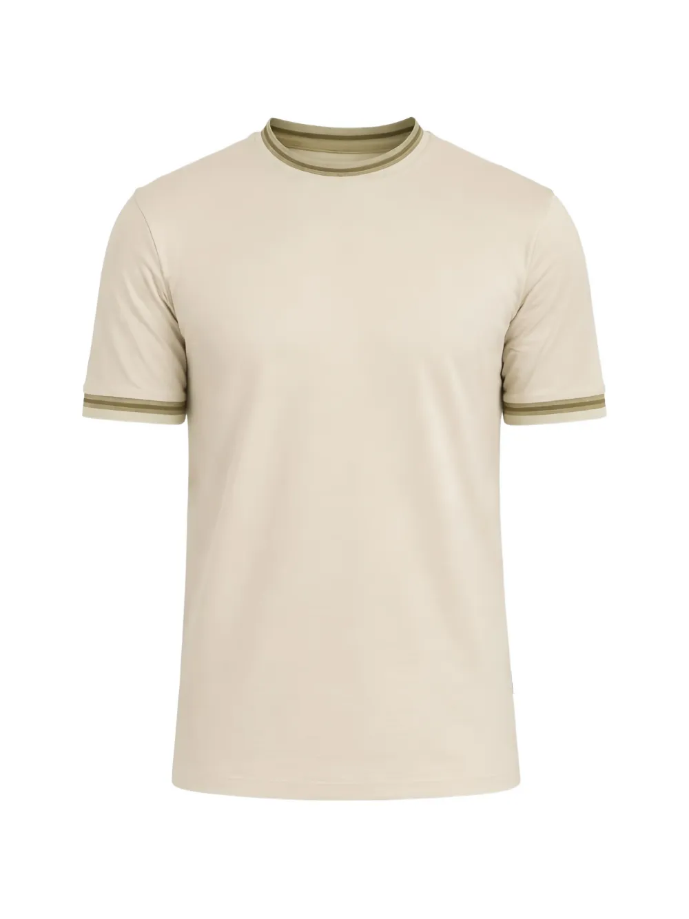 

Футболка с круглым вырезом Boss, бежевый