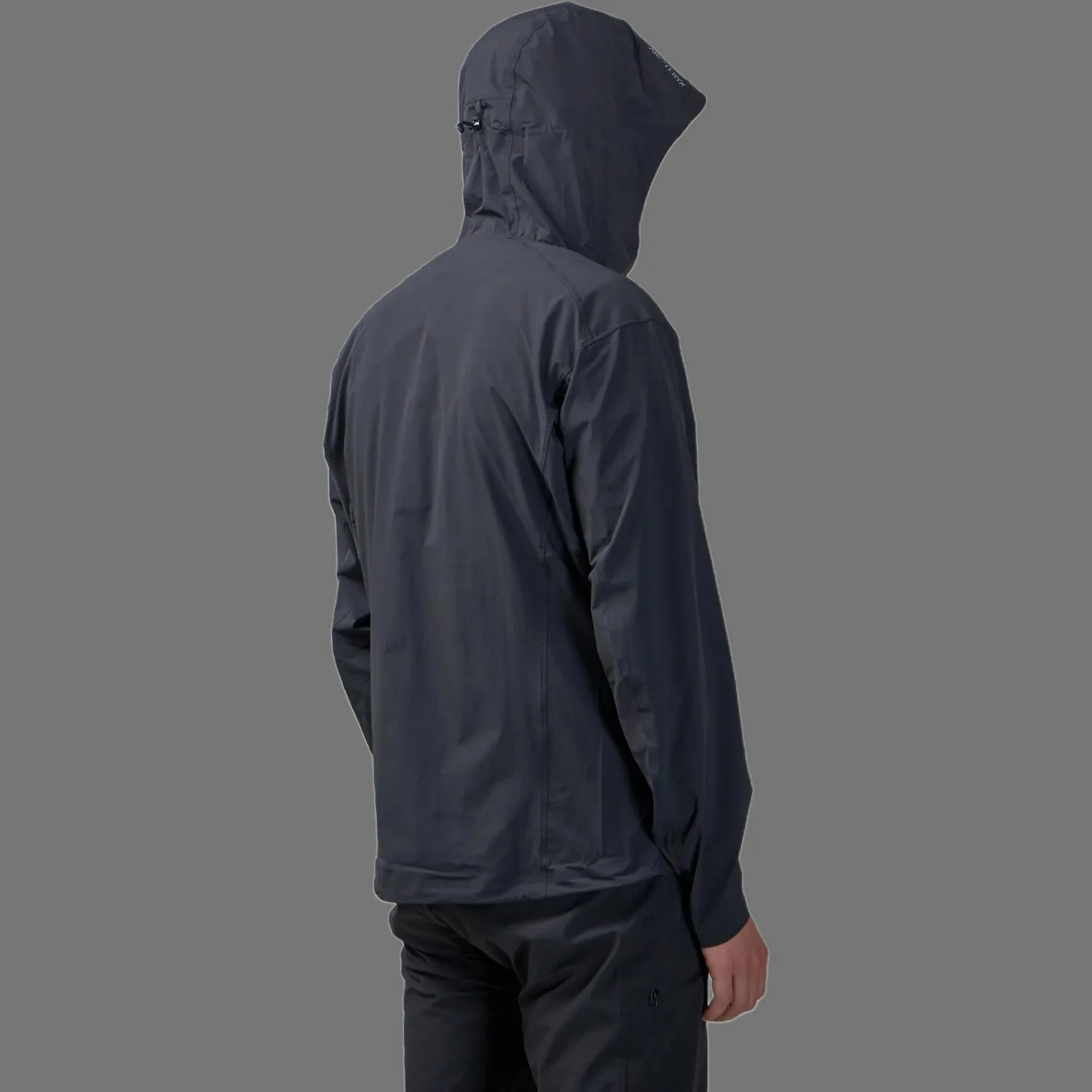 Ветровка GAMMA Outdoor для походов, водонепроницаемая, ветрозащитная, с защитой от ультрафиолета, дышащая, устойчивая к истиранию Arcteryx, черный — фото 3