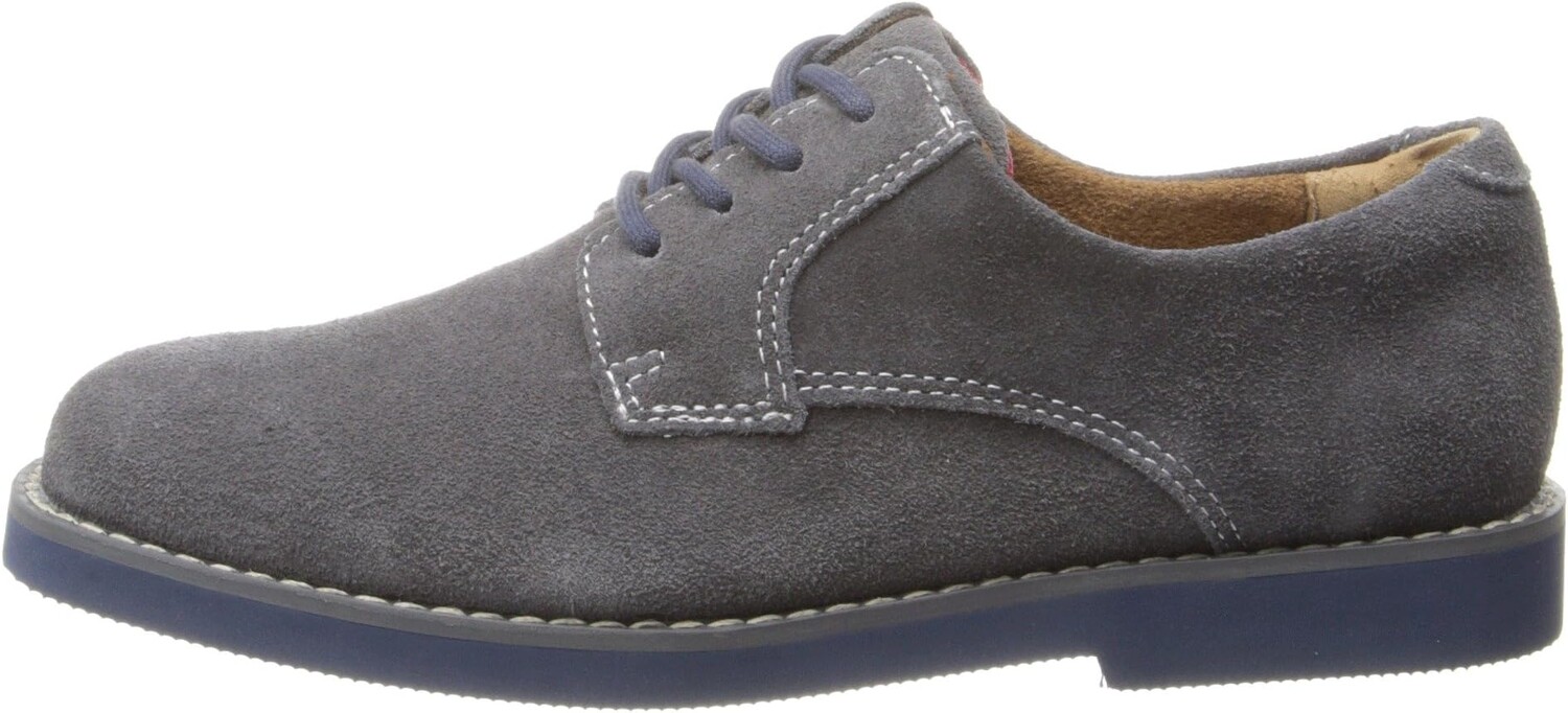 Оксфорды Kearny Jr. Florsheim, цвет Gray Suede/Blue Bottom — фото 4