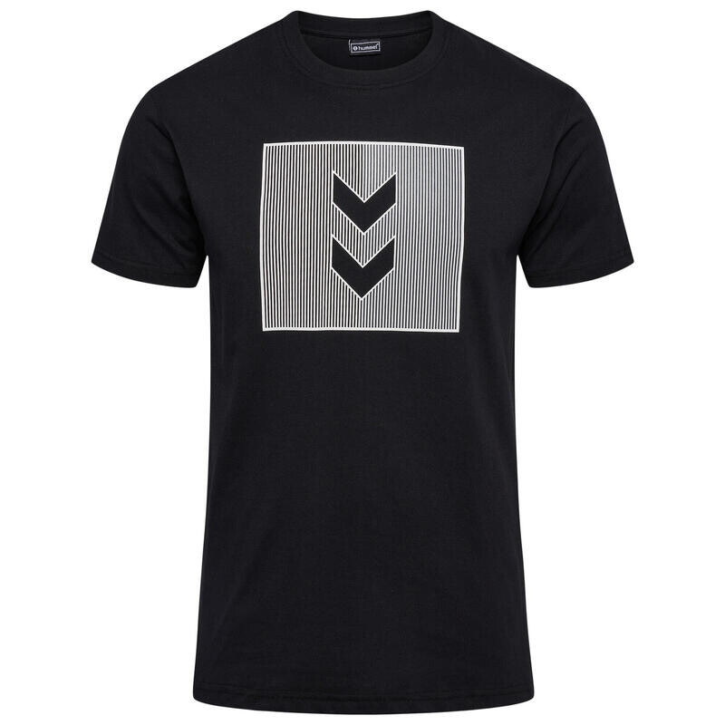 

Мужская мультиспортивная футболка Hmlactive Stripe Co Tee HUMMEL, цвет schwarz