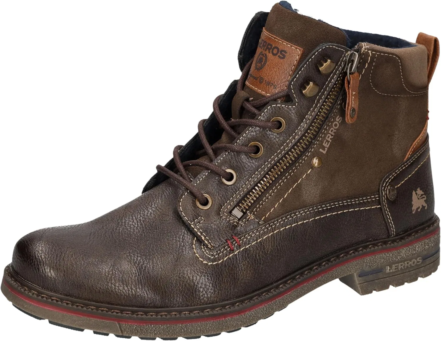 Мужские ботильоны LERROS 4210-501, Dark Brown