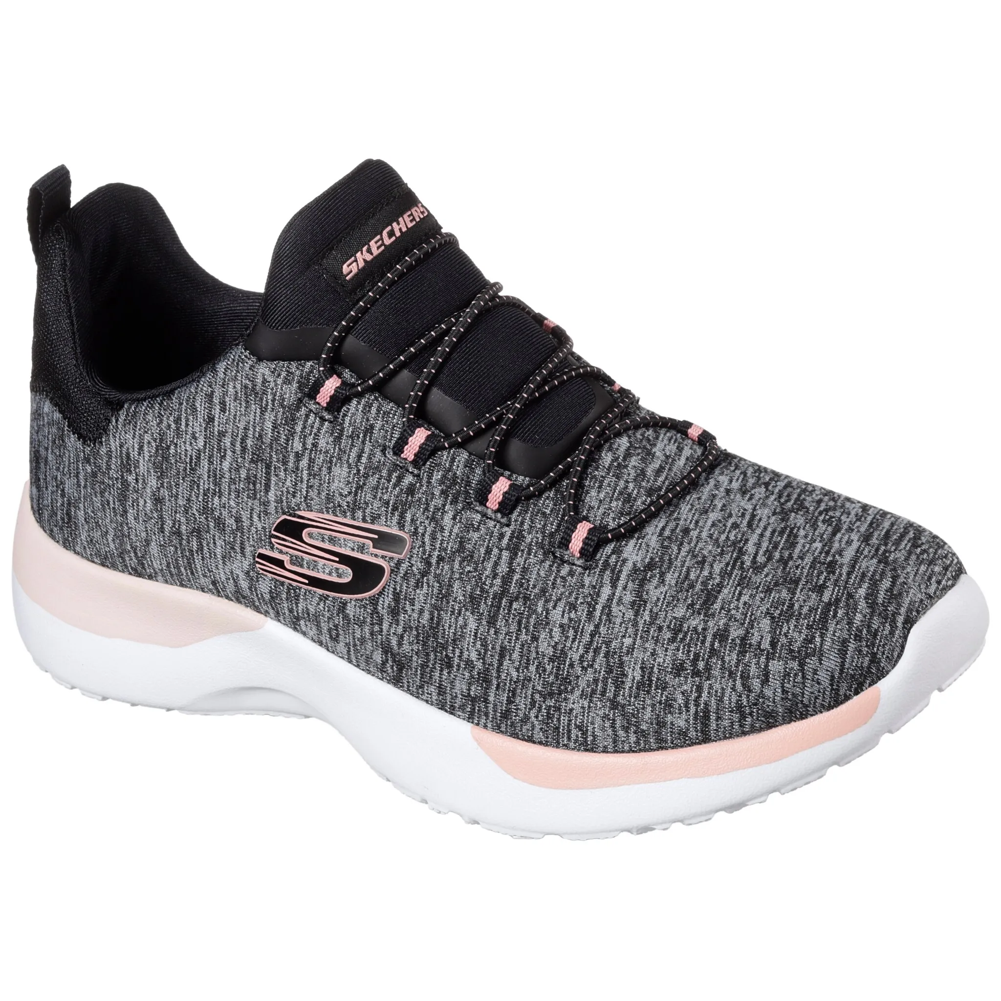 Слипоны Skechers "DYNAMIGHT-BREAK-THROUGH", тренировочная обувь, повседневная обувь с практичной резинкой, цвет Schwarz-Meliert