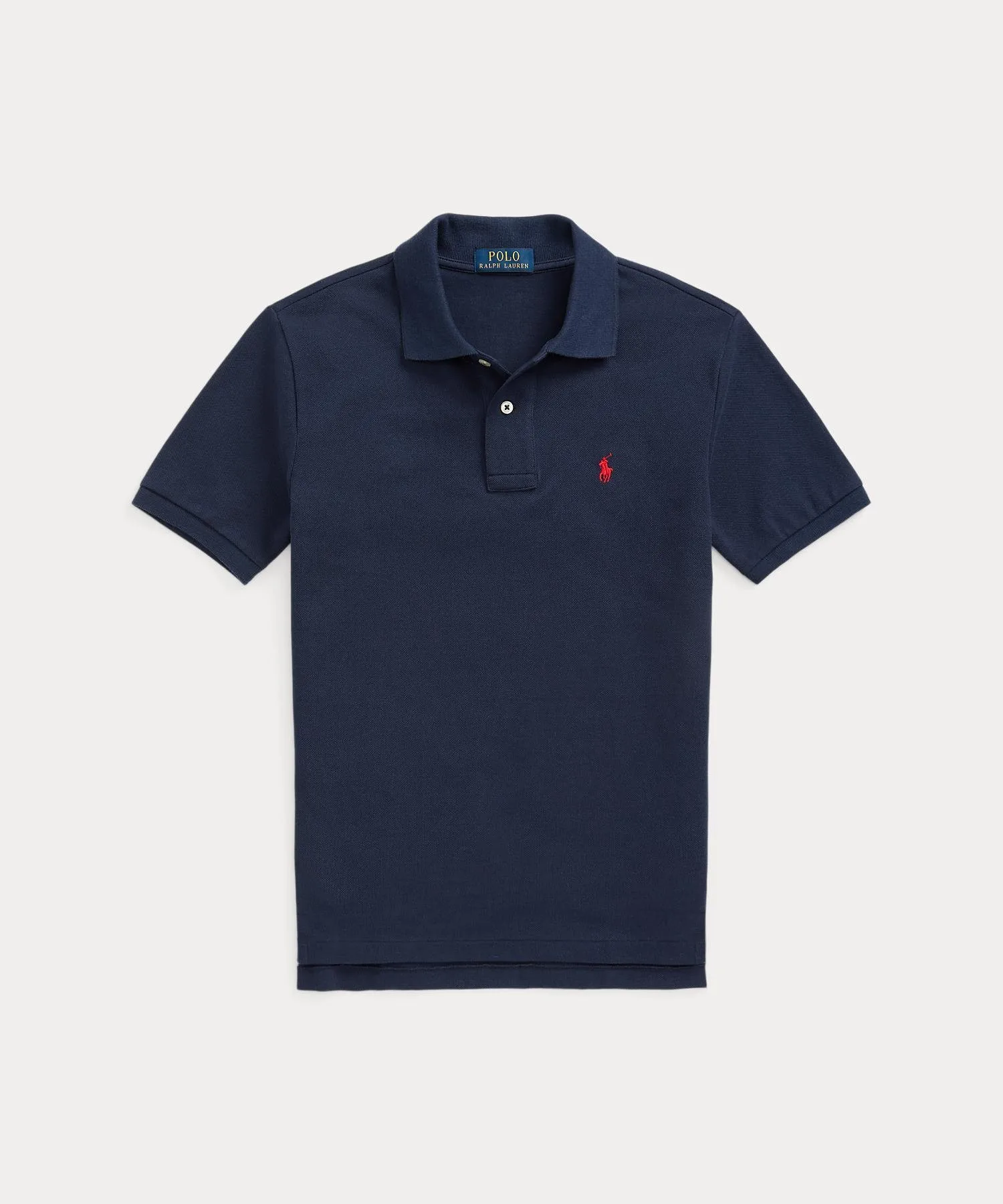Хлопковая сетчатая рубашка-поло (Для мальчиков 8-20 лет) Polo Ralph Lauren, 410 Navy