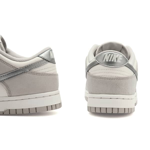 Данки лоу кроссовки Nike, sail, silver & bone — фото 4