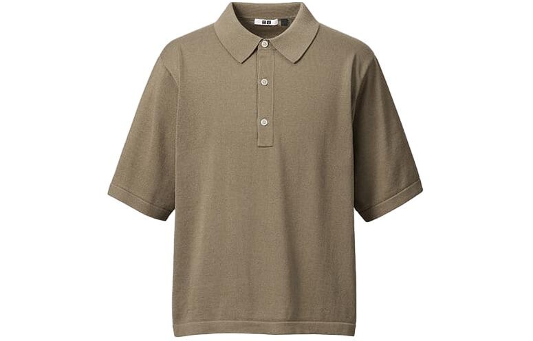 

U Коллекция Трикотаж Мужской Светло-коричневый Uniqlo, коричневый