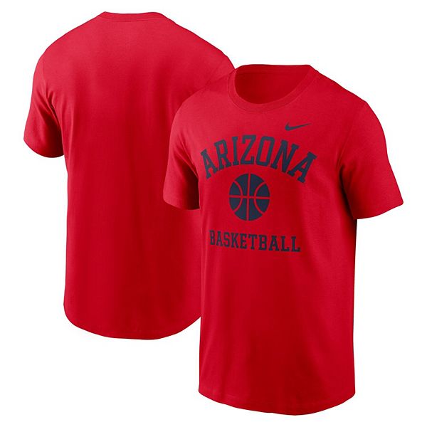 

Мужская красная футболка arizona wildcats basketball icon Nike