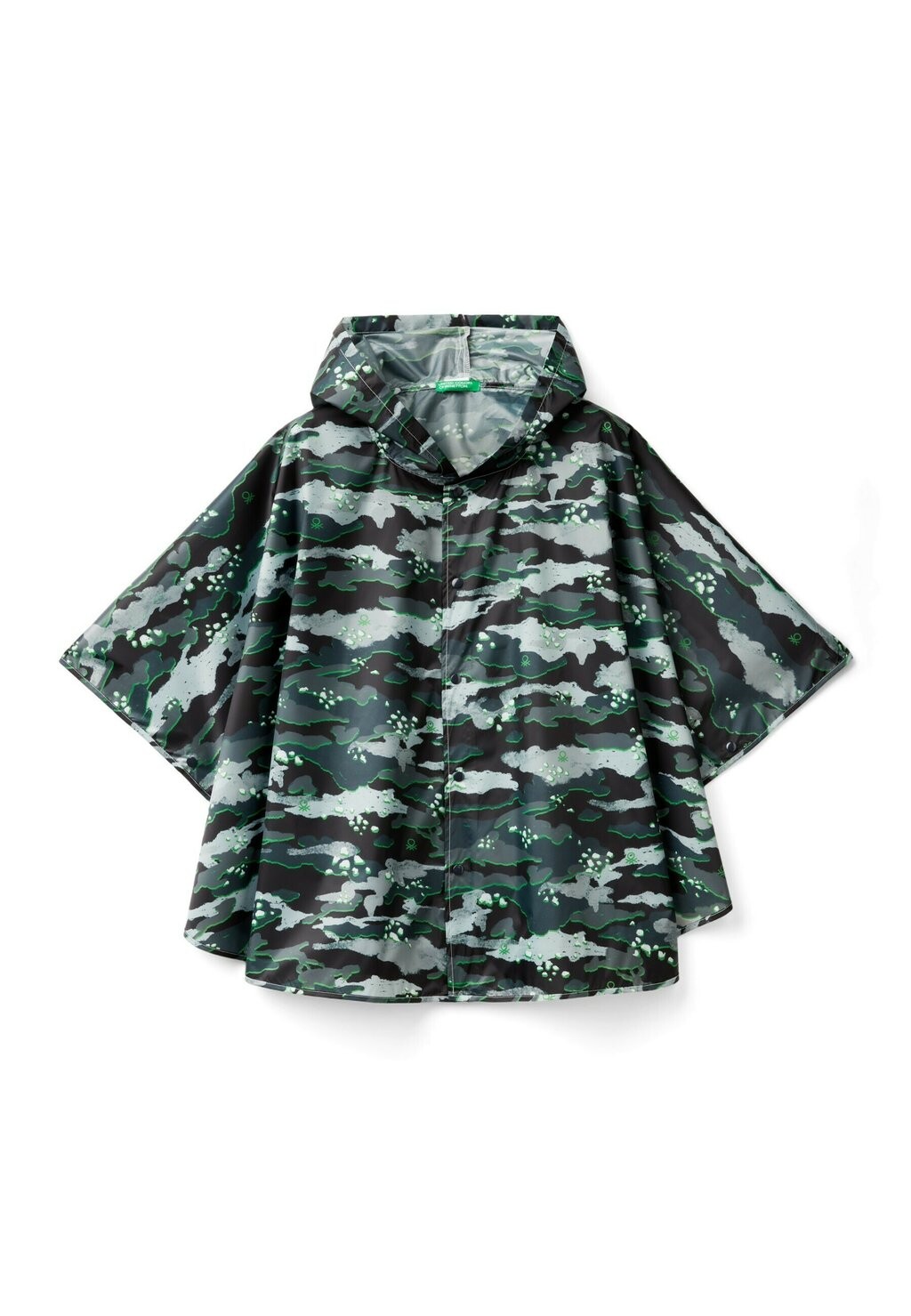 

Пончо United Colors of Benetton, мультиколор
