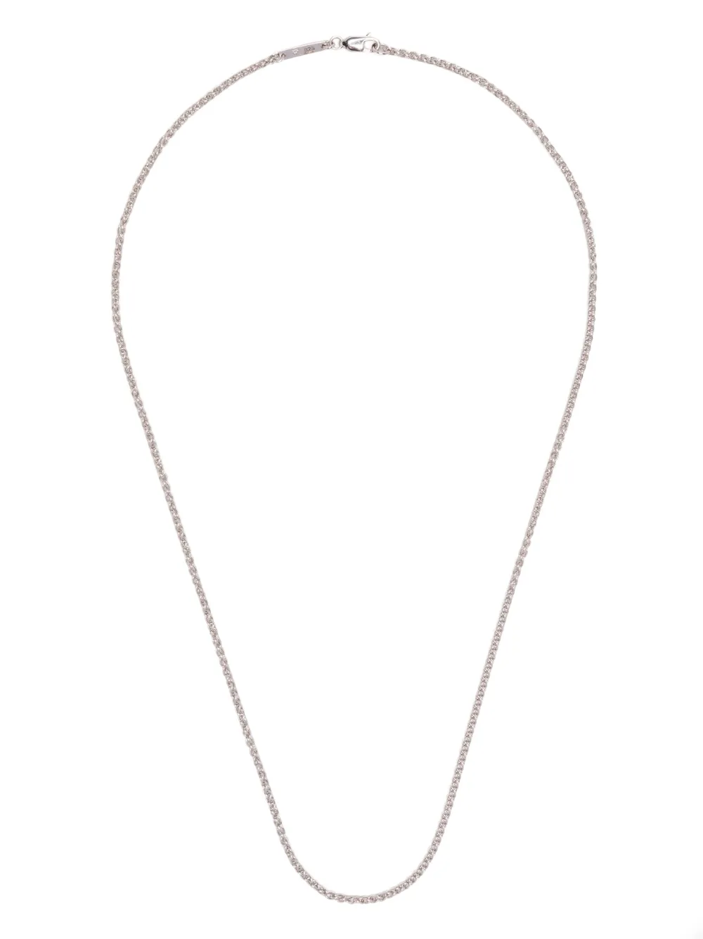 

Серебряное колье Spike Tom Wood, серебяный
