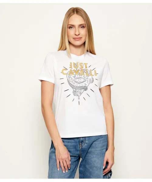

Футболка Regular fit Just Cavalli, белый