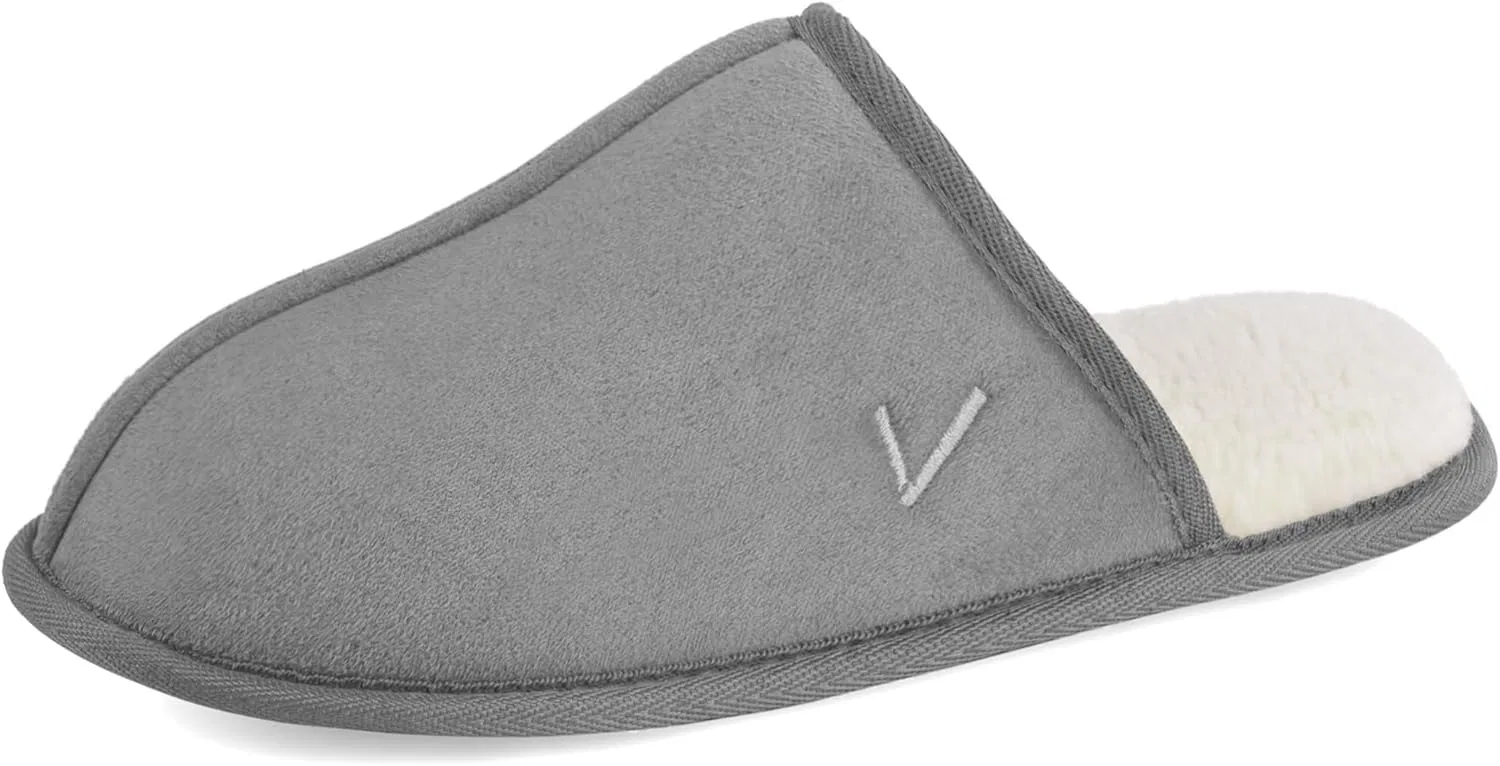 Тапочки из микрофибры с эффектом памяти, Light Grey VANSARTO