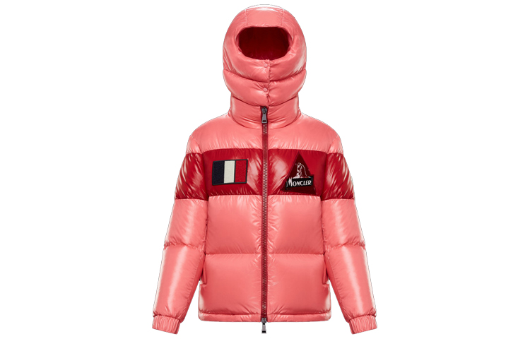 

Moncler Пуховик женский розовый