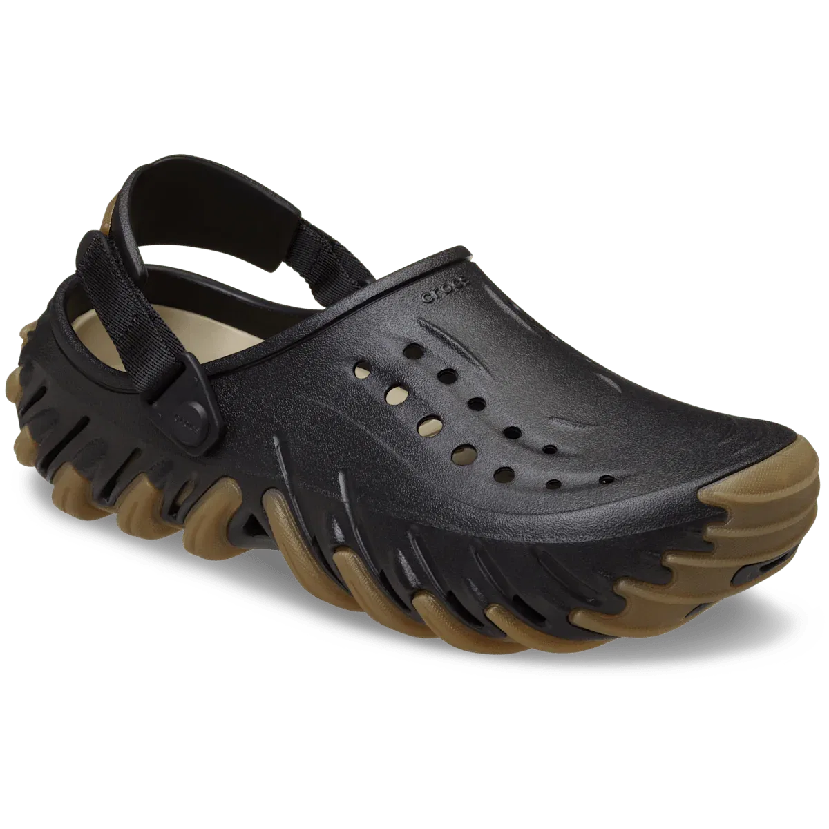 Echo Gum RO Clog Crocs, черный — фото 3
