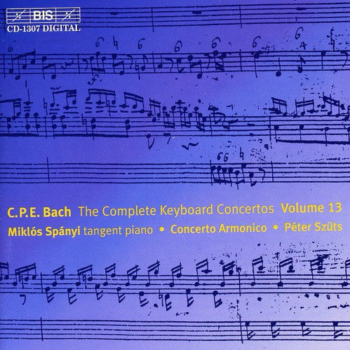 

CD диск Bach, C.P.E. / Spanyi / Szuts / Concerto Armonico: Complete Keyboard Concertos 13