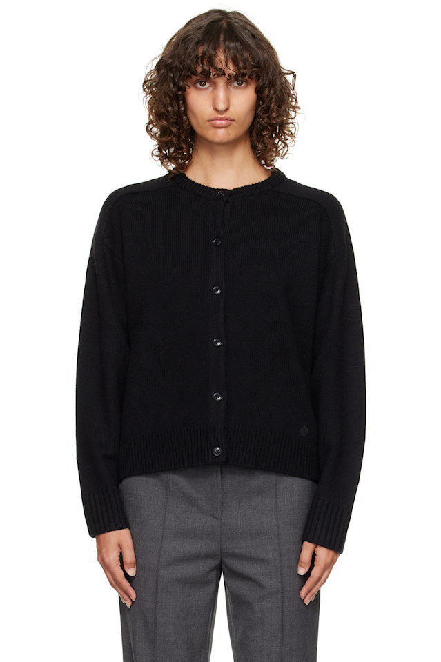 

Кардиган Aidar lds из смесового кашемира Loulou De Saison, черный