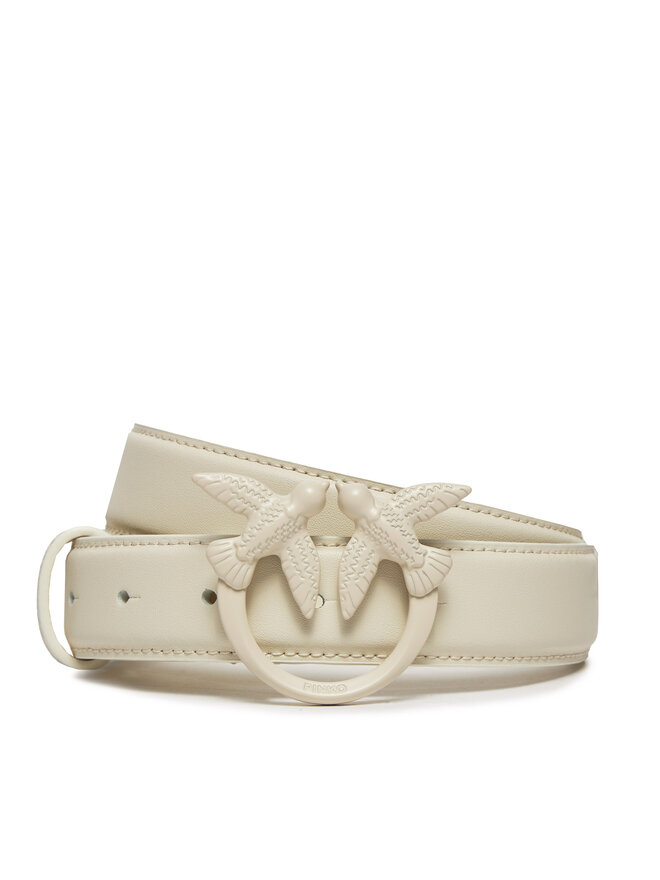 

Ремень PINKO Love Berry H3 Belt. PE 24 PLT01 100125 A1K2, белый