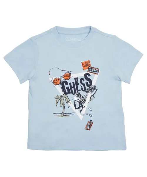 

Футболка Regular fit Guess, синий