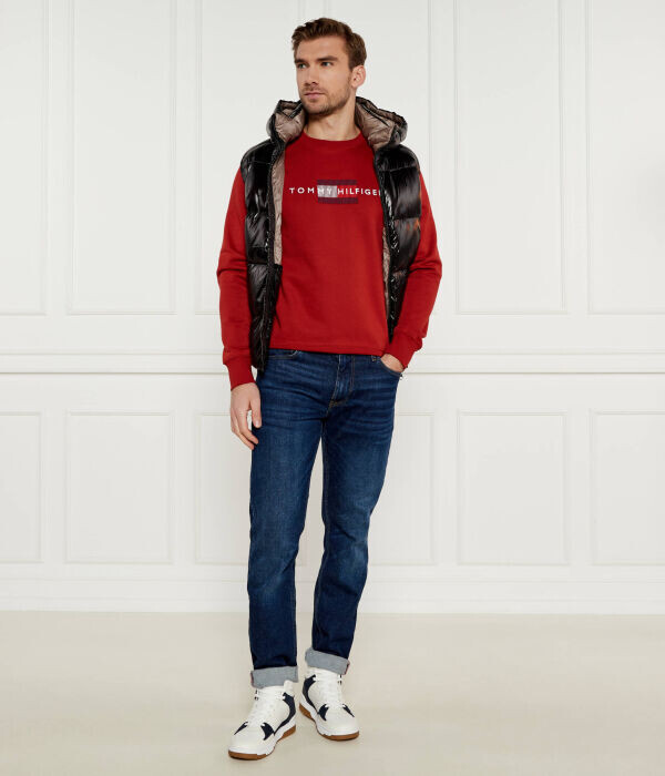 Толстовка мужская Tommy Hilfiger Regular Fit, красный — фото 2