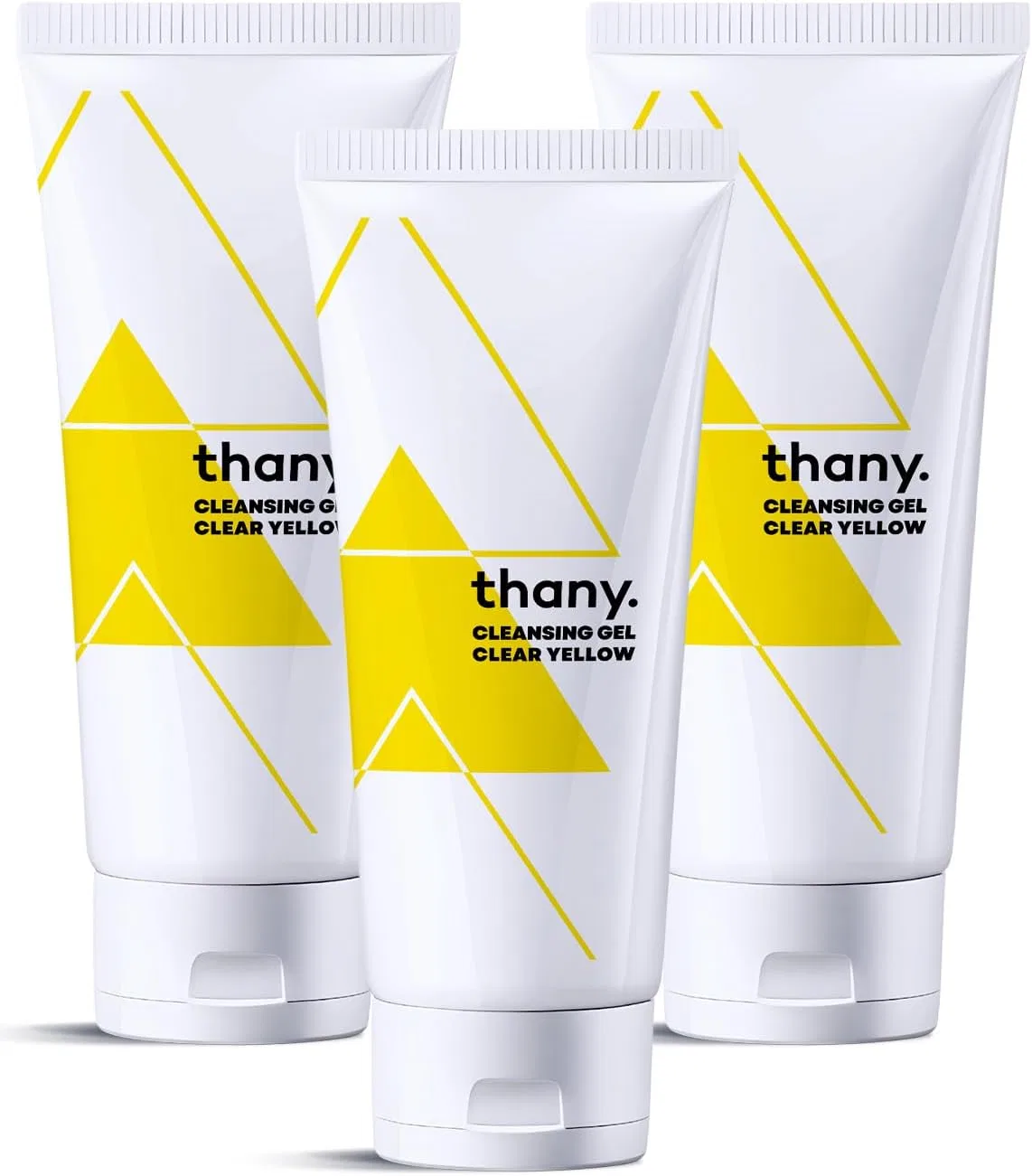 Очищающий гель для лица Thany. Clear Yellow, набор 3 шт., 3 унции, гель для снятия макияжа
