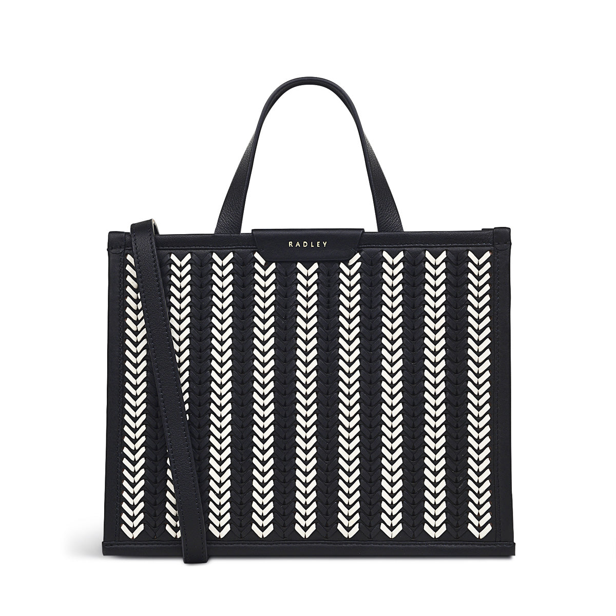 

Audley Drive - Маленькая сумка-саквояж с открытым верхом Radley, черный