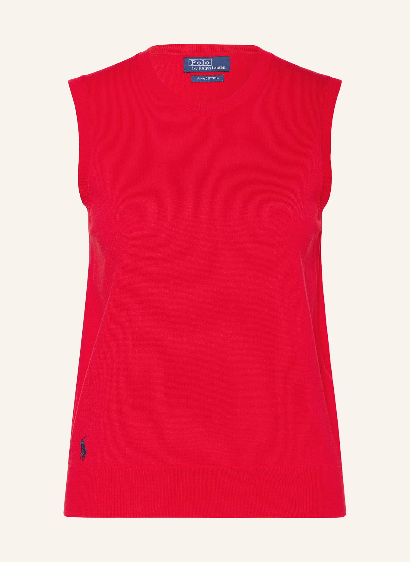 

Свитер жилет Polo Ralph Lauren, красный