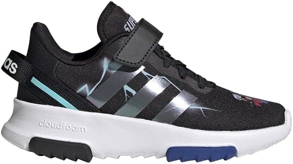 Кроссовки Adidas Tensaur Run для детей и подростков, черный/синий/серый — фото 2