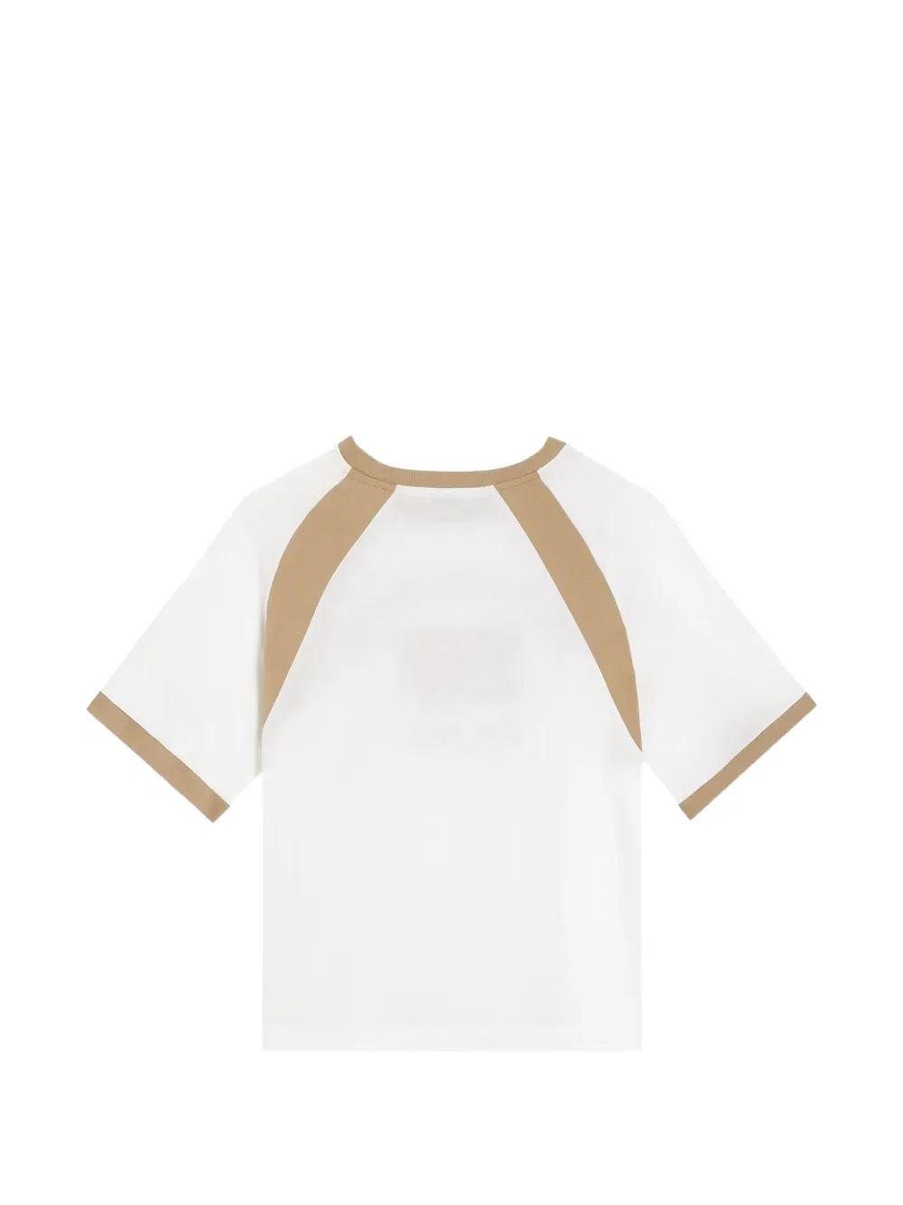 Футболка из джерси с принтом и вышивкой Dolce & Gabbana Kids, белый — фото 2