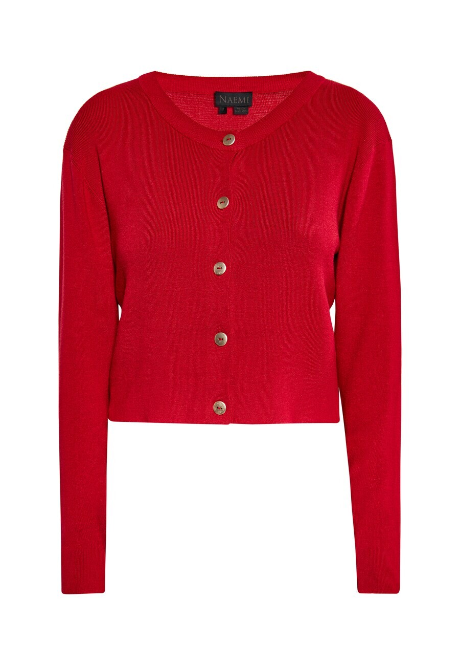 

Вязаный кардиган NAEMI Knit Cardigan, красный