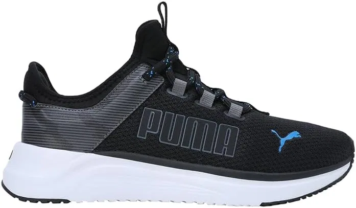 Кроссовки для бега по улицам PUMA Unisex Softride Astro Slip Hyperwave, 2-Puma Schwarz Kühl Dunkelgrau Rennblau Puma Und Weiß — фото 3