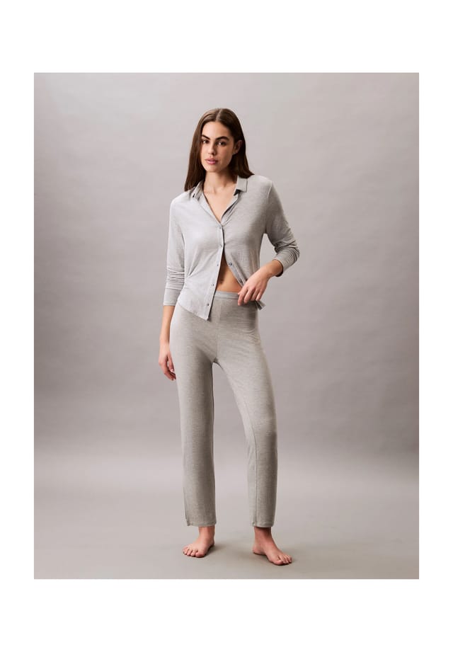 

Пижамные штаны с эластичным поясом Calvin Klein, серый
