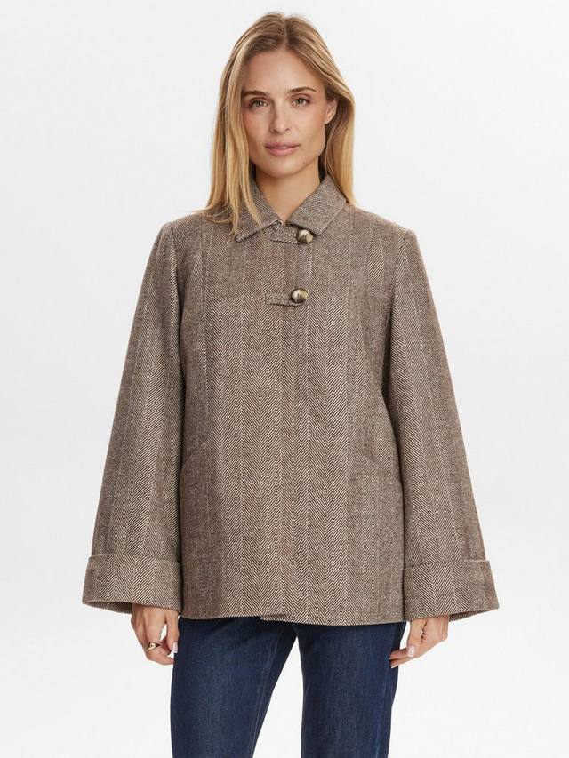 

Куртка Raven в рубчик Numph, Brown