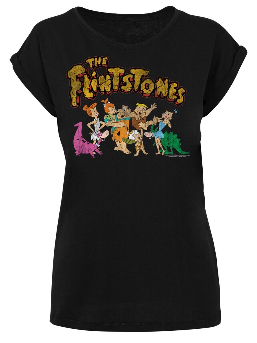

Футболка F4NT4STIC Shirt The Flintstones Group Distressed, черный