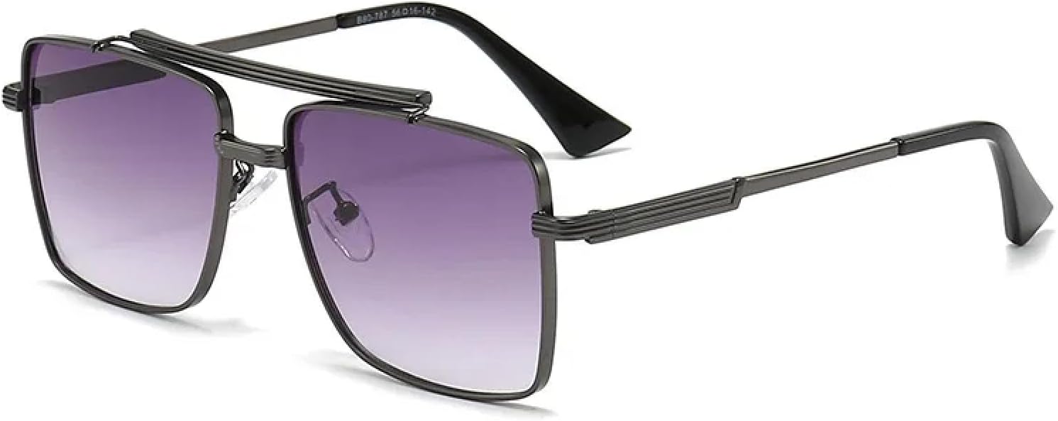 

Металлические солнцезащитные очки с защитой от УФ-излучения 400, винтажные солнцезащитные очки для женщин и мужчин, модные солнцезащитные очки в крупной оправе TKKTLLT, Qiang-jianhui