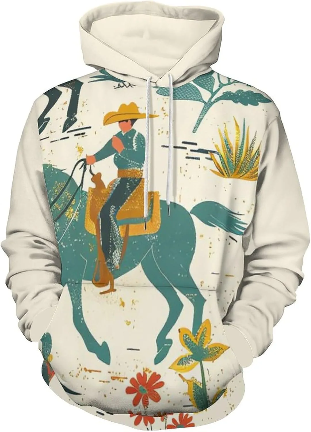 

Свитшот женский с цветочным принтом HLSDFRES