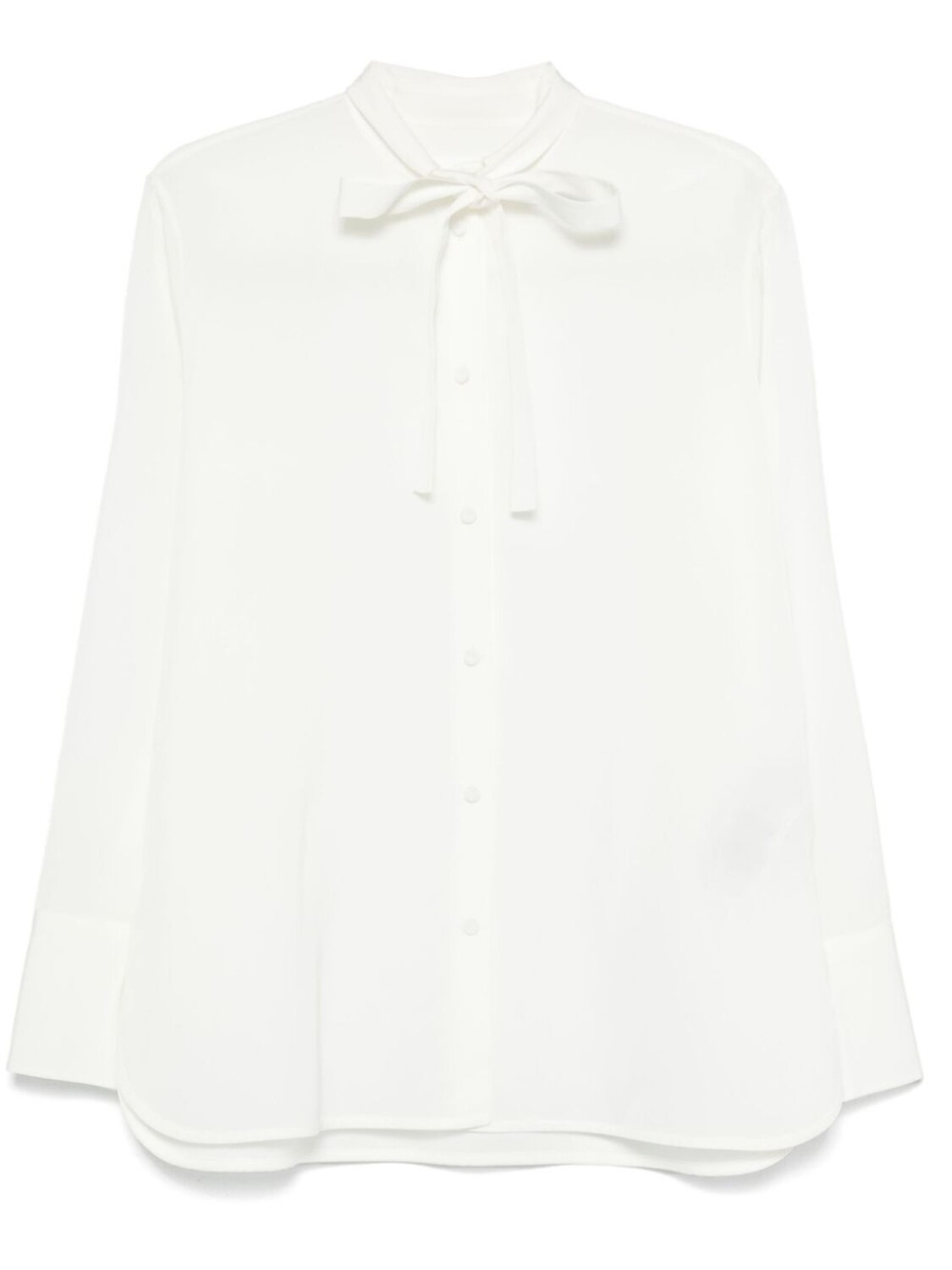 

Jil Sander рубашка с бантом, белый