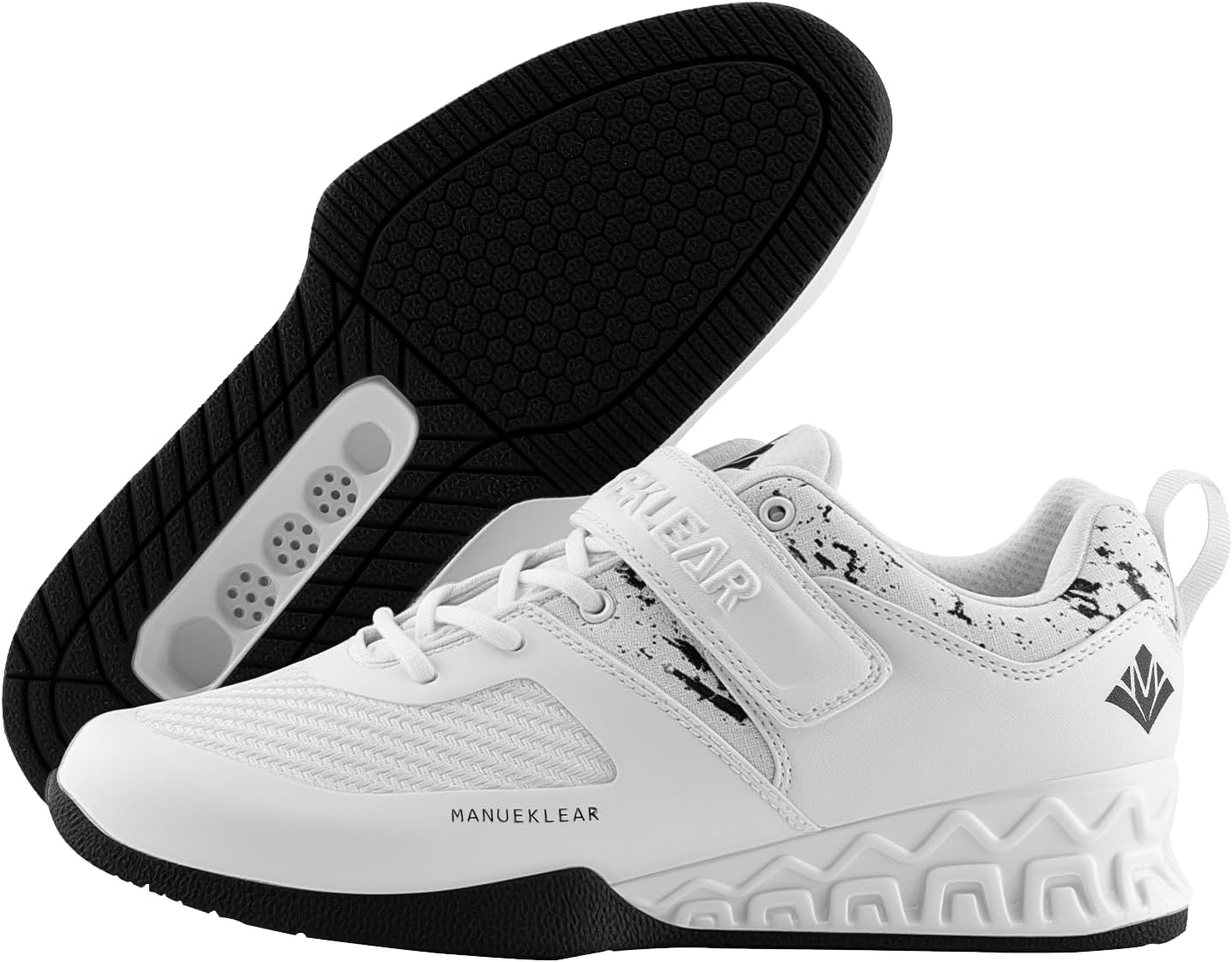 

Кроссовки MANUEKLEAR Deadlift Shoes, Strong Anti-Slip Lifting Shoes for Men, Professional Training Weightlifting Shoes for Men and Women, Squat Shoes for Powerlifting with Rubber Non-Slip Sole M Manueklear, белый