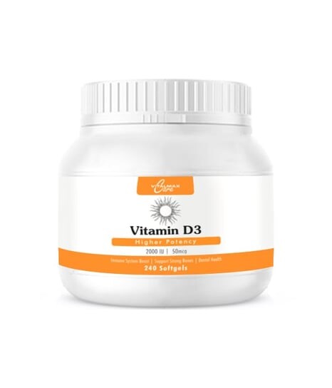 

Vitalmax, Care, Витамин D3 2000 МЕ, 240 капсул.