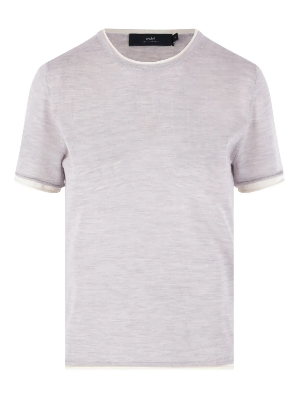 

Футболка с коротким рукавом и контрастной отделкой Arch4, серый