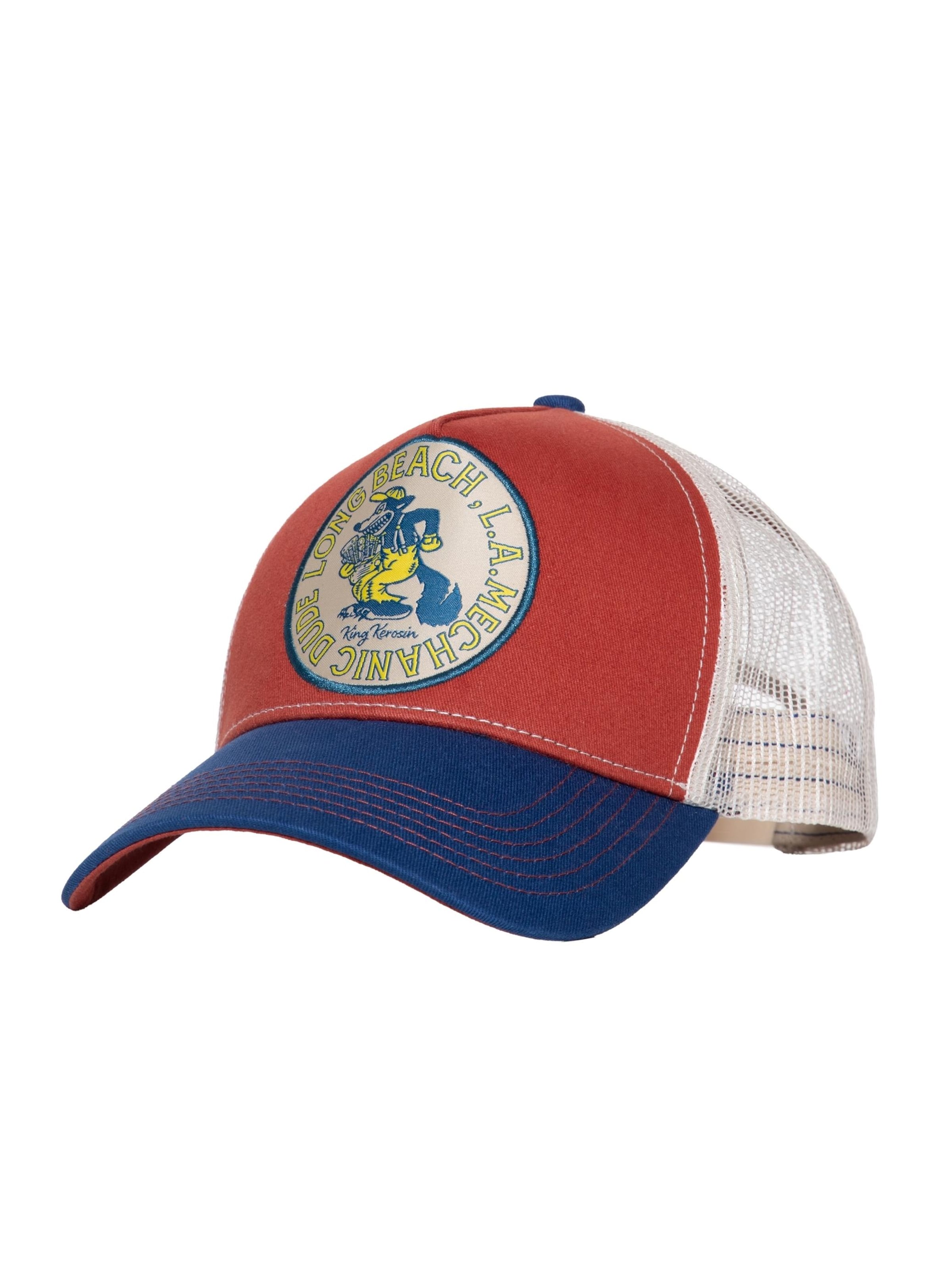 

King Kerosin Кепка 'Mechanic Dude' в красно-фиолетовом цвете