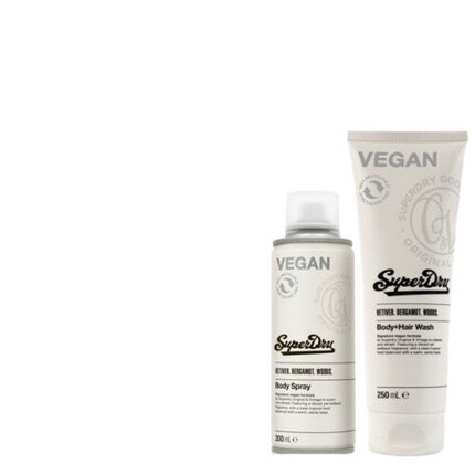 

Гель для душа и дезодорант Vetiver Bergamont Woods 2в1, 1 л, 2 шт., Superdry