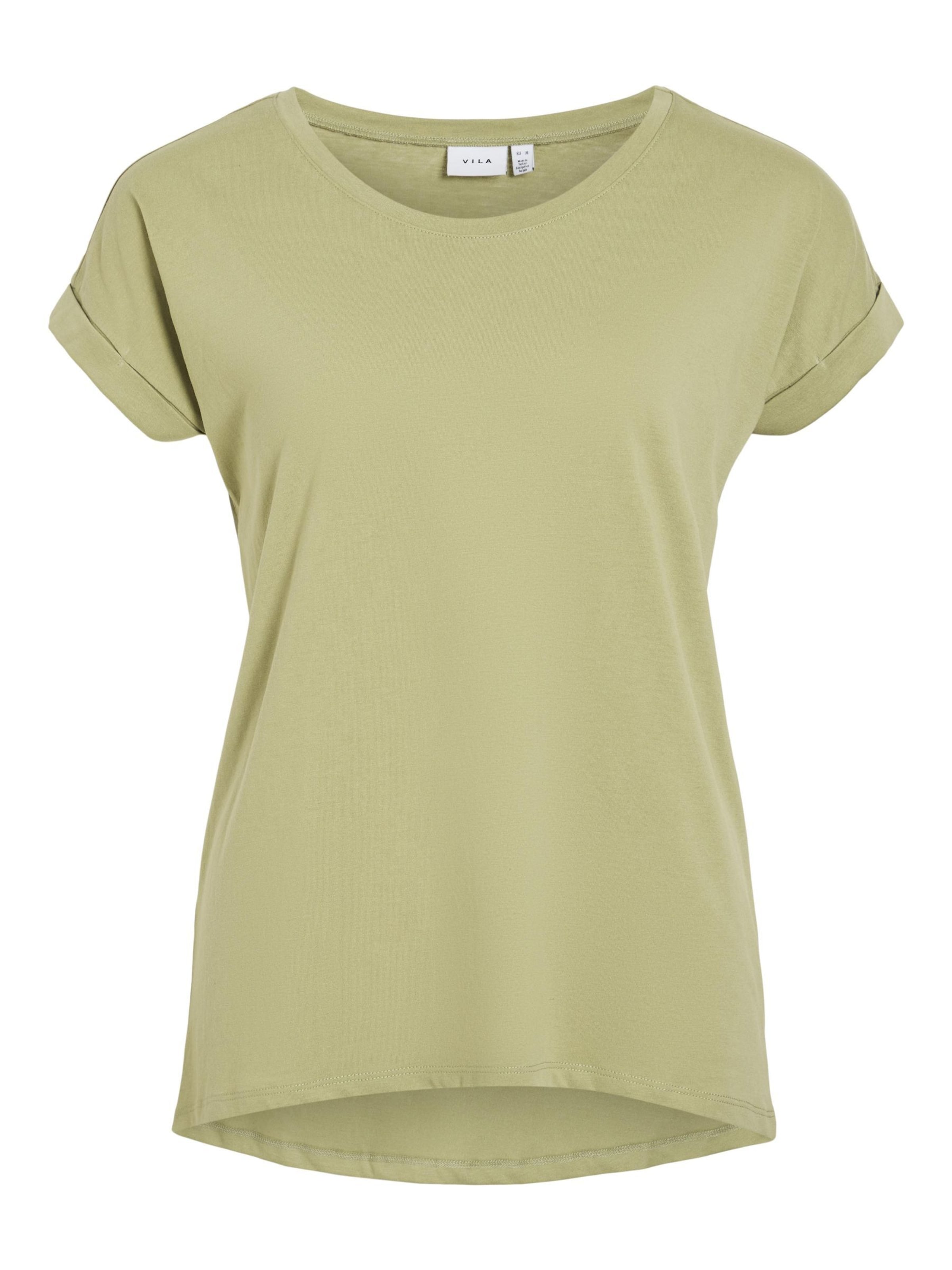 

VILA Футболка 'DREAMERS' в зеленом цвете, Зеленый, VILA Футболка 'DREAMERS' в зеленом цвете