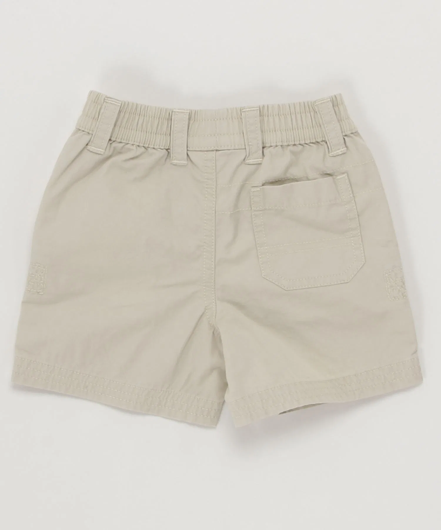 Детские хлопковые шорты POLO RALPH LAUREN CHILDRENSWEAR бежевые — фото 4