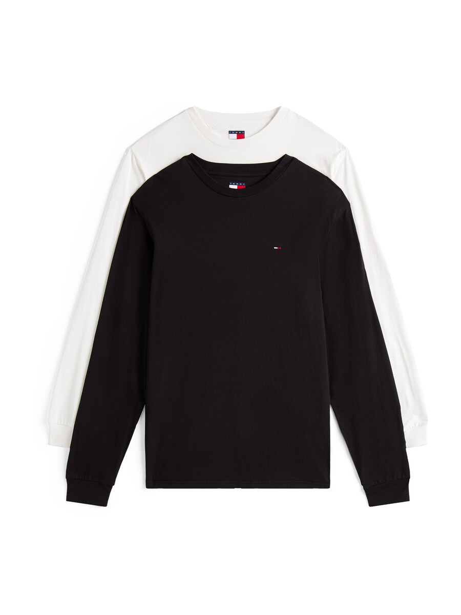 

Рубашка Tommy Jeans, цвет Black/Off white