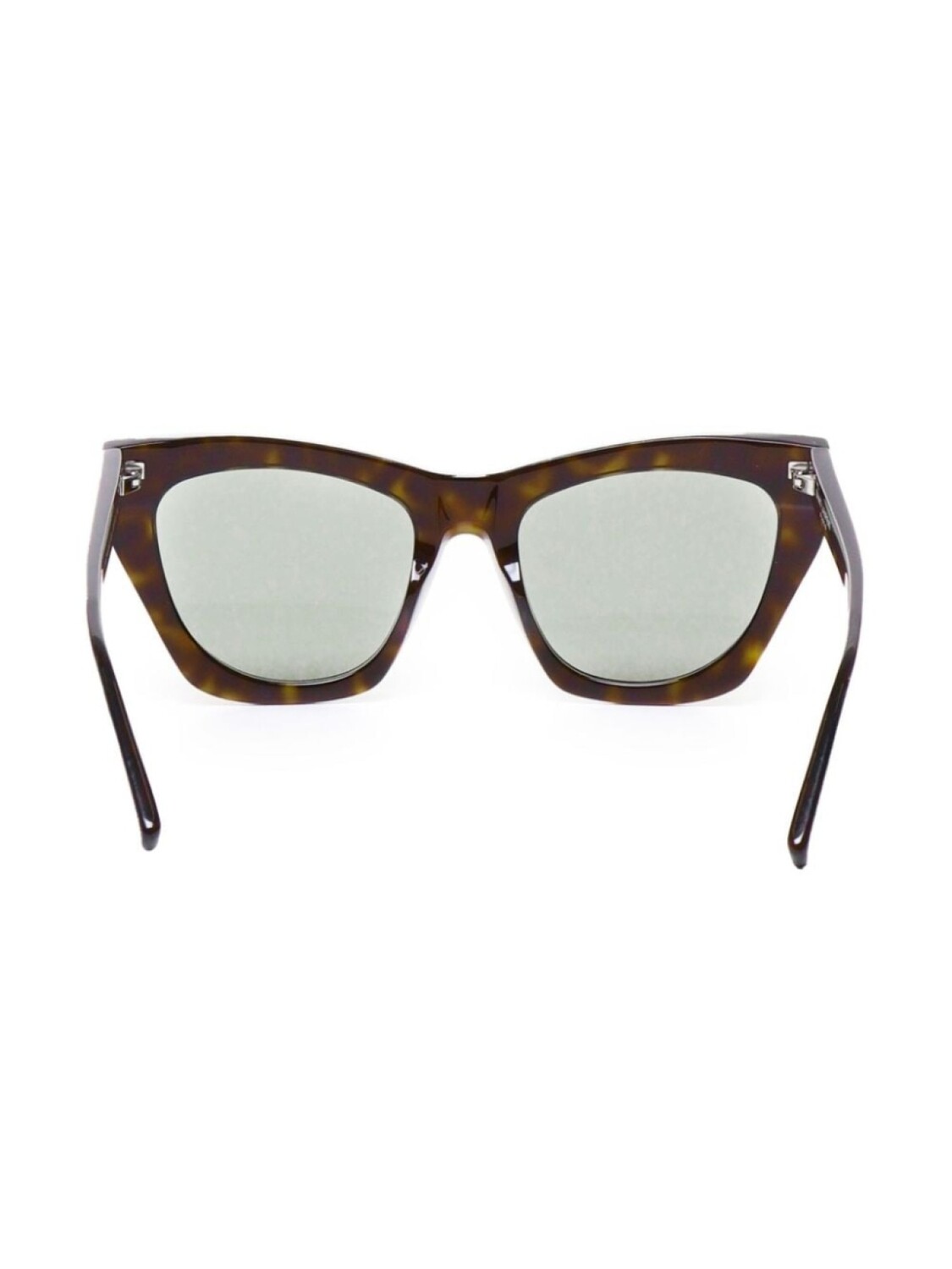 Солнцезащитные очки в оправе «кошачий глаз» от Saint Laurent Eyewear, коричневый — фото 3