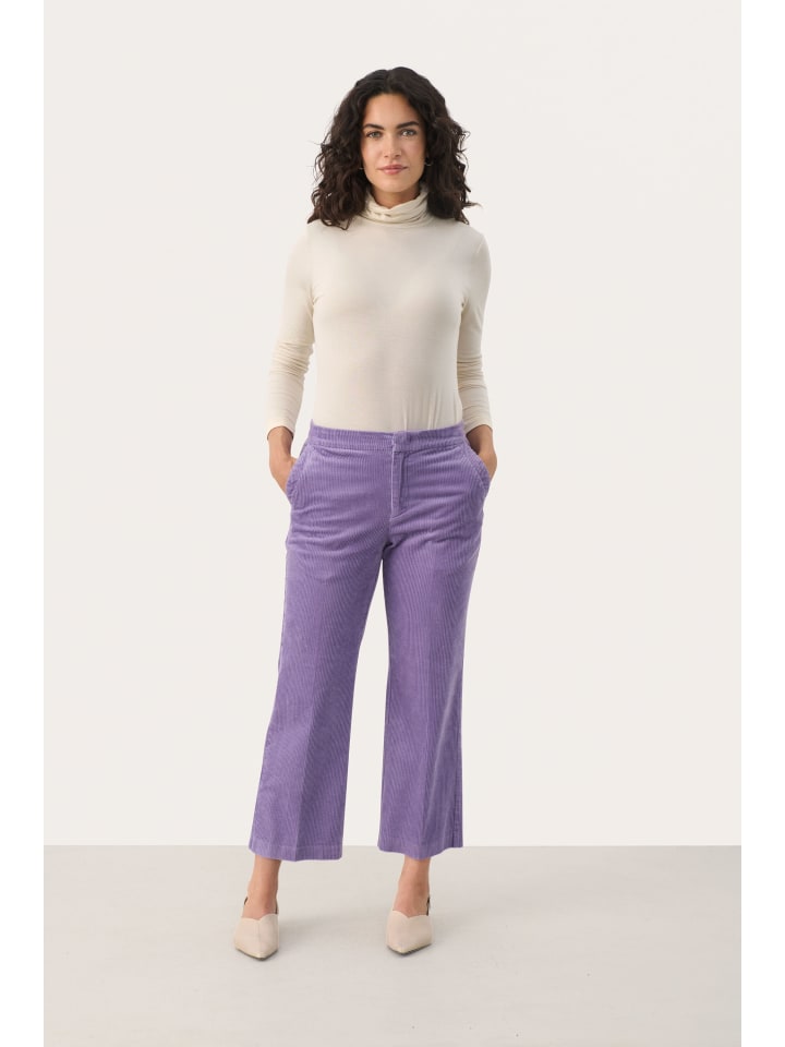 

PART TWO Повседневные брюки MishasPW Classic fit, цвет Chalk Violet