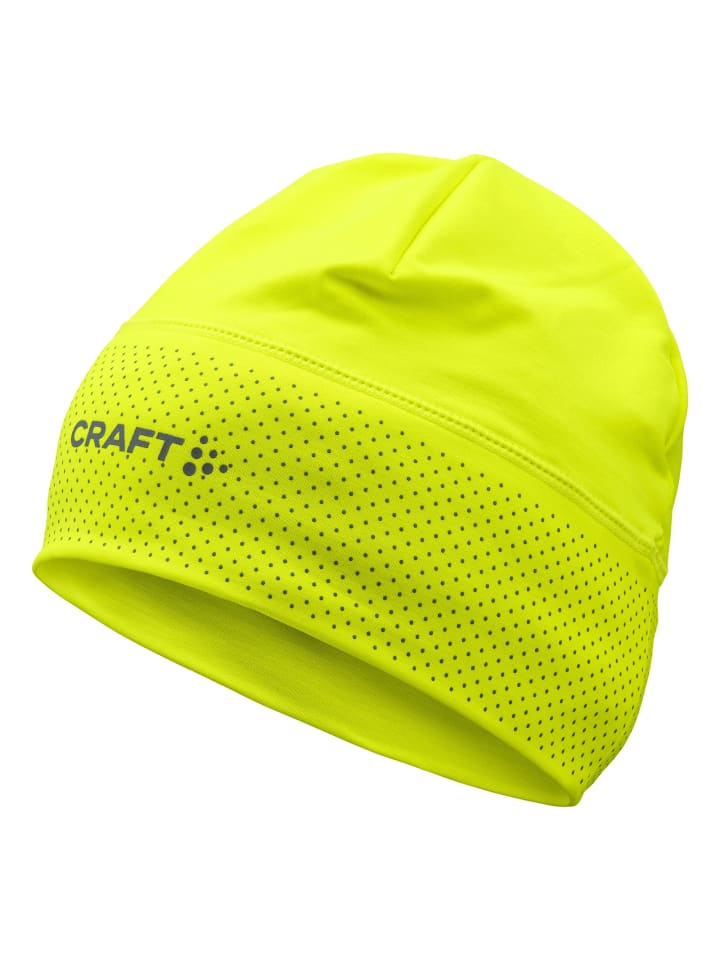 

Craft Флисовая шапка Lumen Fleece Hat 2 неоново-желтого цвета