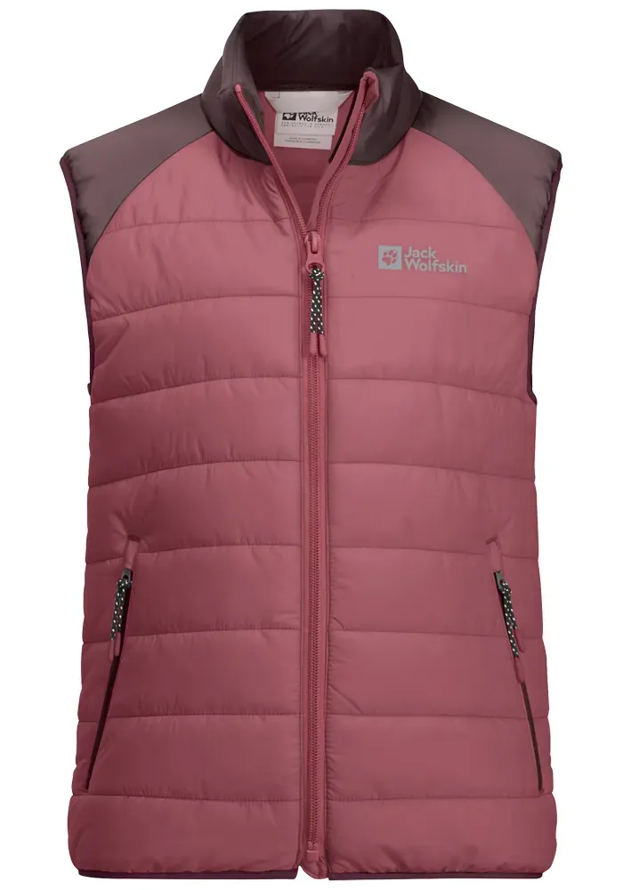 

Жилет из софтшелла Jack Wolfskin "ZENON VEST K", розовый